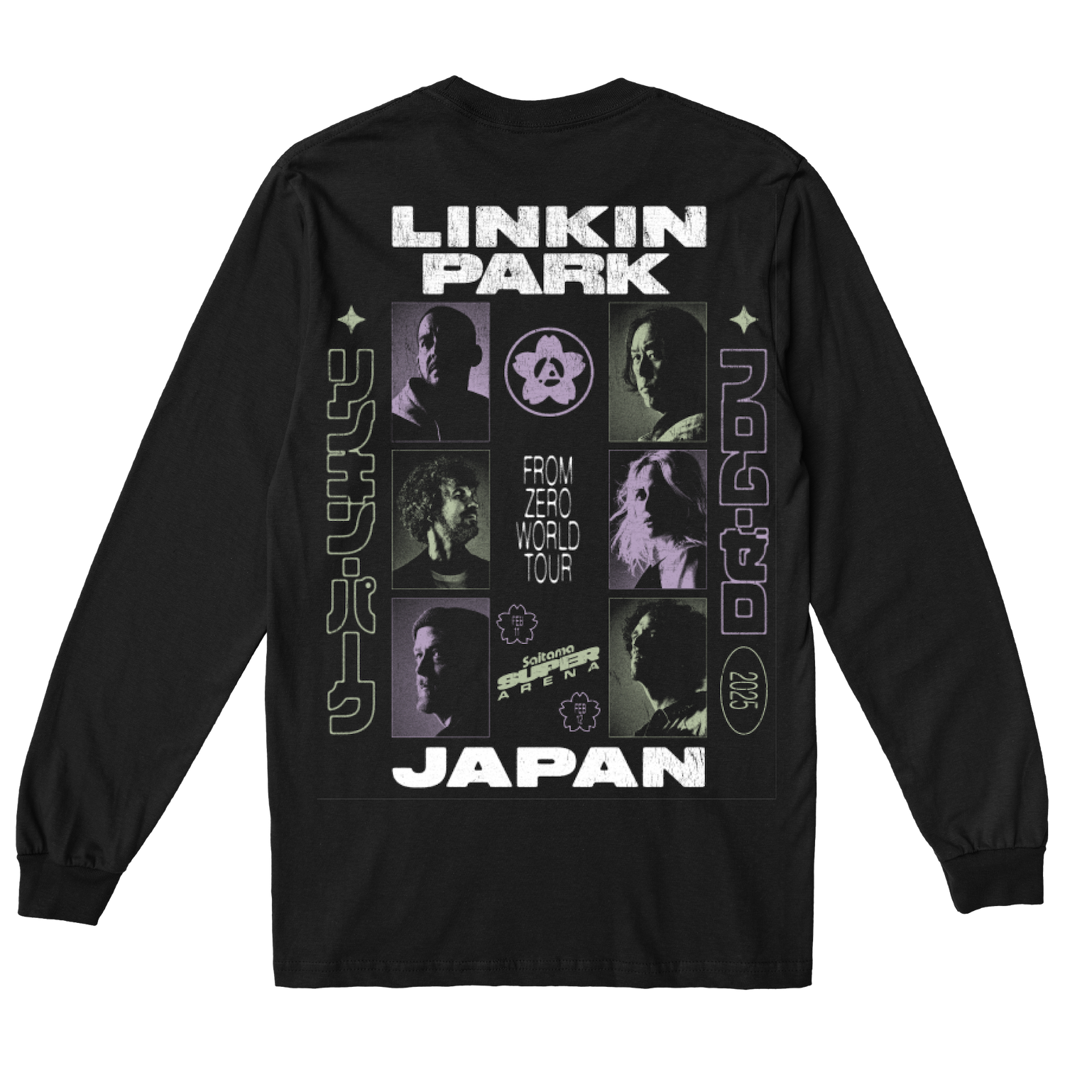 LINKINPARK 2001 WINTERLAND ロンT バンT BLACK LINKINPARK 2001 LINKINPARK 2001 WINTERLAND ロンT バンT BLACK LINKINPARK 2001